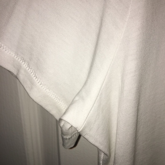 TORY BURCH NWOT AUTHENTIC 100% PIMA COTTON V-NECK FLORAL BLOUSE T-SHIRT - Picture 7 of 16